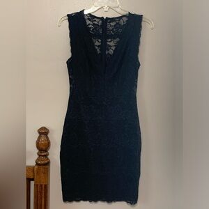 Guess Black Lace Dress (S)